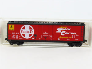 N Scale Micro-Trains MTL 32350 SFRB Santa Fe 50' Plug Door Box Car #6572