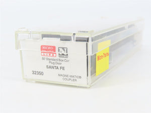 N Scale Micro-Trains MTL 32350 SFRB Santa Fe 50' Plug Door Box Car #6572