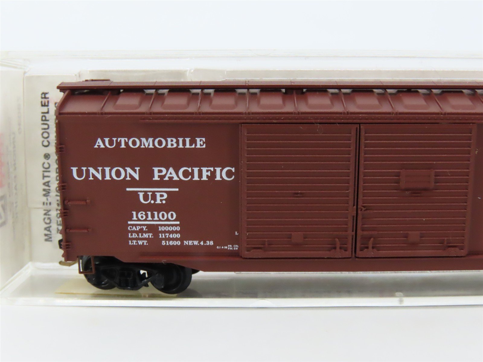 N Scale Micro-Trains MTL 78030 UP Union Pacific 50' Automobile Box Car #161100