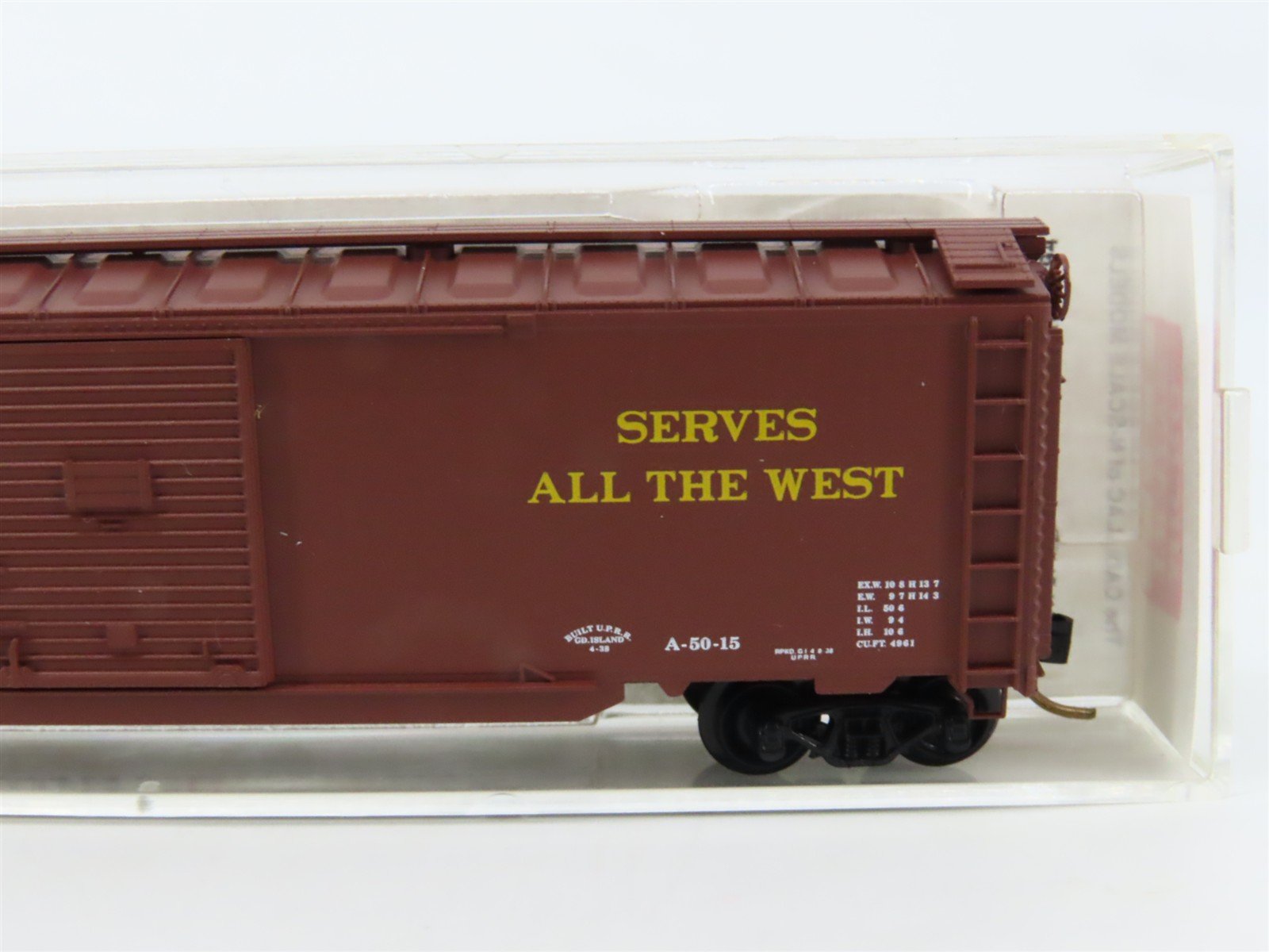 N Scale Micro-Trains MTL 78030 UP Union Pacific 50' Automobile Box Car #161100