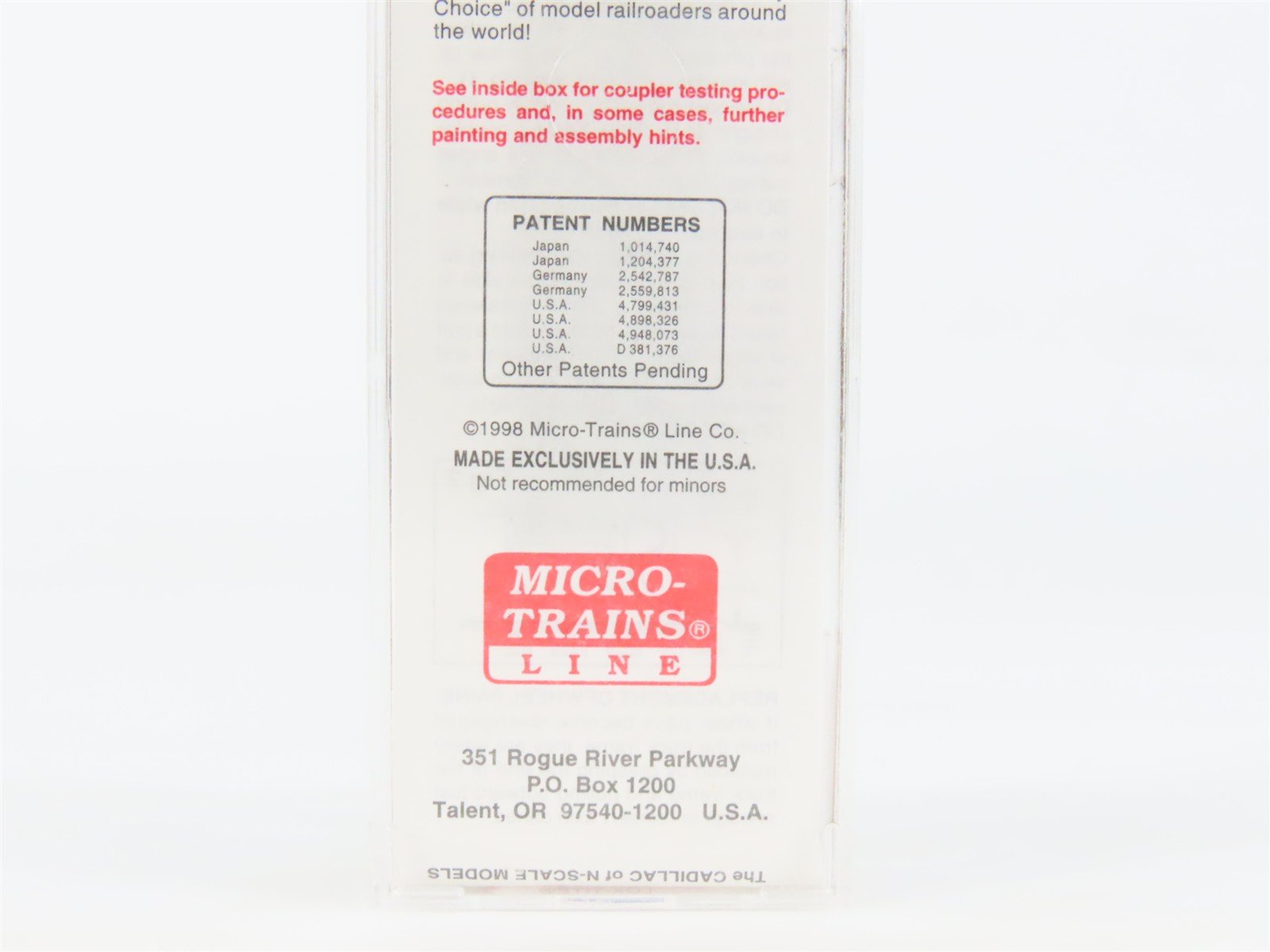 N Scale Micro-Trains MTL 55060 GN Great Northern Railway 33' 2-Bay Hopper #73476