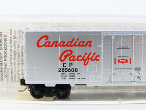 N Micro-Trains MTL 74040/1 CP Canadian Pacific 40' Plug Door Box Car #285608