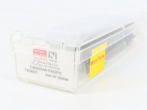 N Micro-Trains MTL 74040/1 CP Canadian Pacific 40' Plug Door Box Car #285608