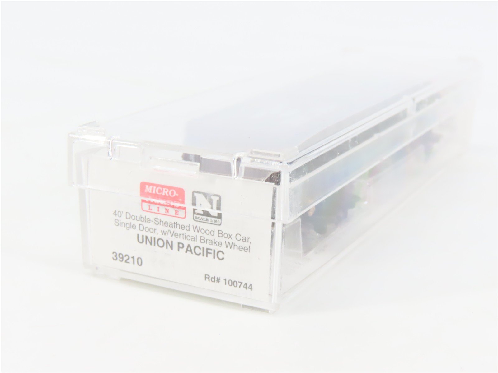 N Scale Micro-Trains MTL 39210 UP Union Pacific 40' Single Door Box Car #100744