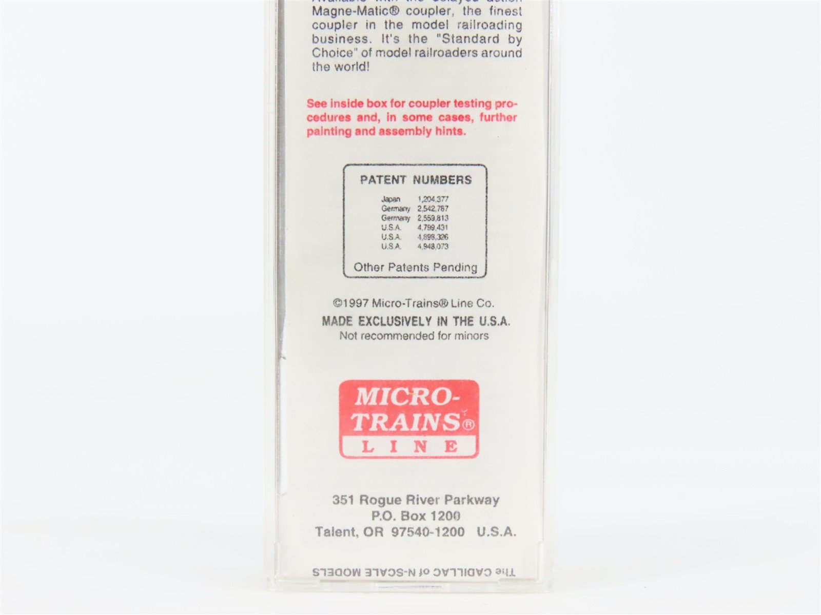 N Scale Micro-Trains MTL 32250 NYC New York Central 50' Plug Door Box Car #78824