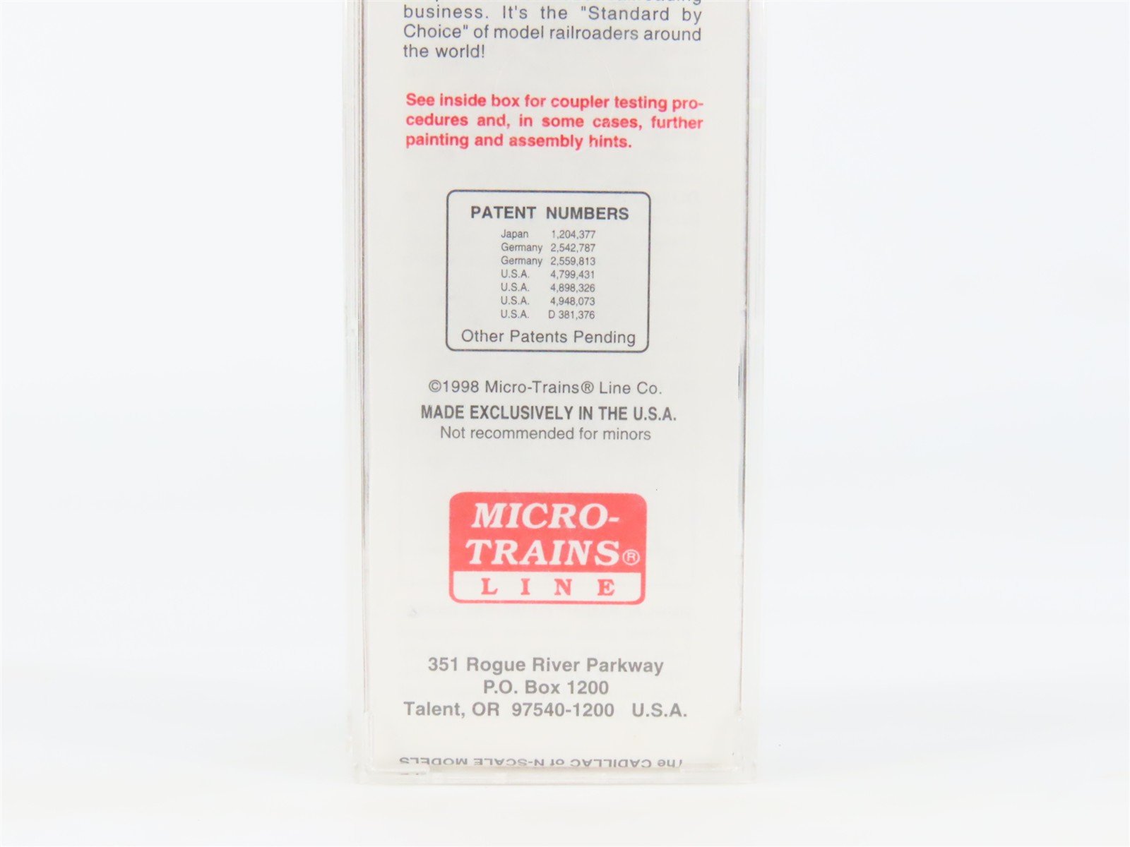 N Micro-Trains MTL 20062 SOU Southern Railway 40' Single Door Box Car #23489