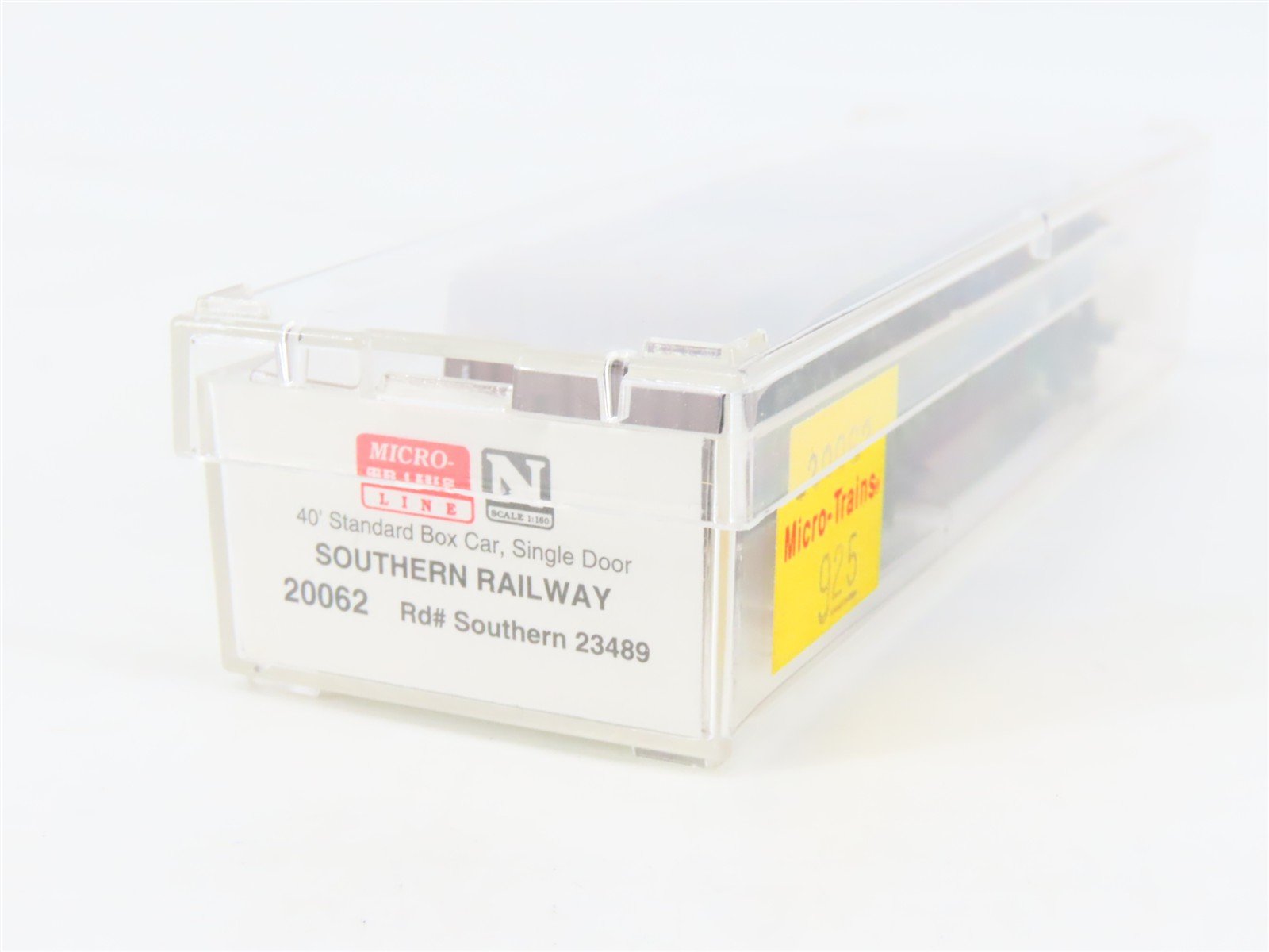 N Micro-Trains MTL 20062 SOU Southern Railway 40' Single Door Box Car #23489