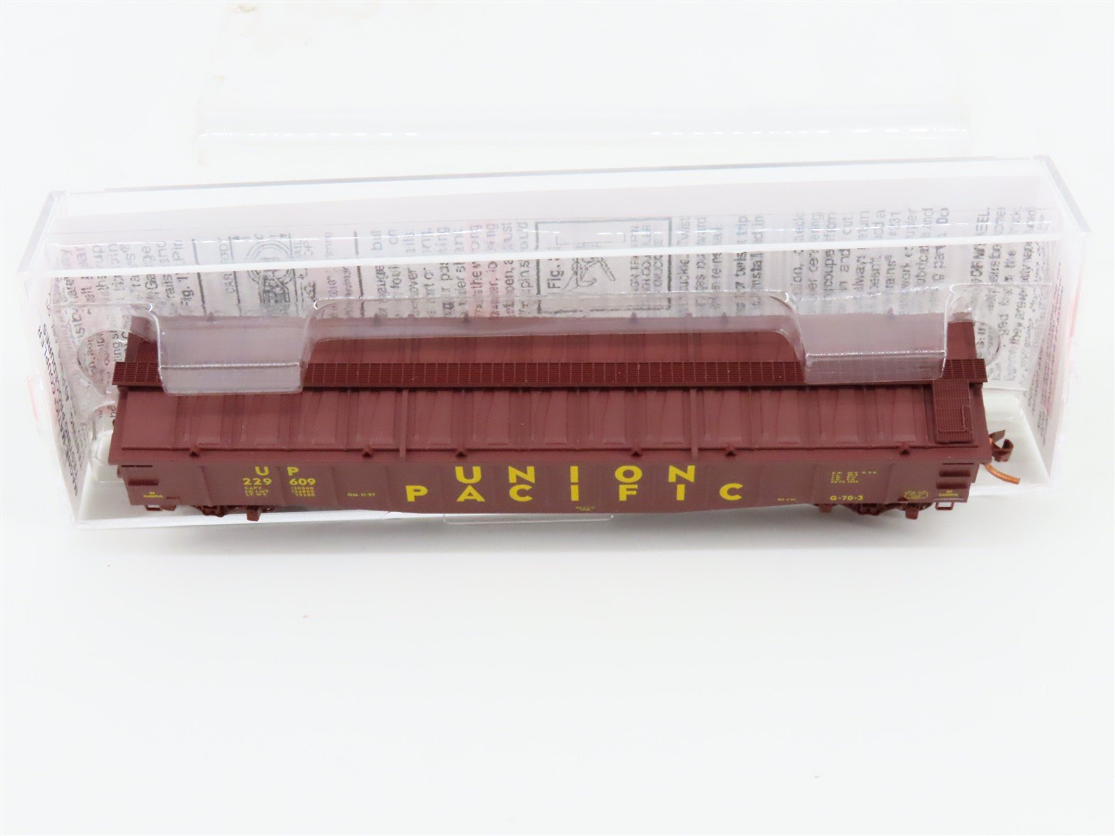 N Scale Micro-Trains MTL 10600020 UP Union Pacific Railroad 50' Gondola #229609