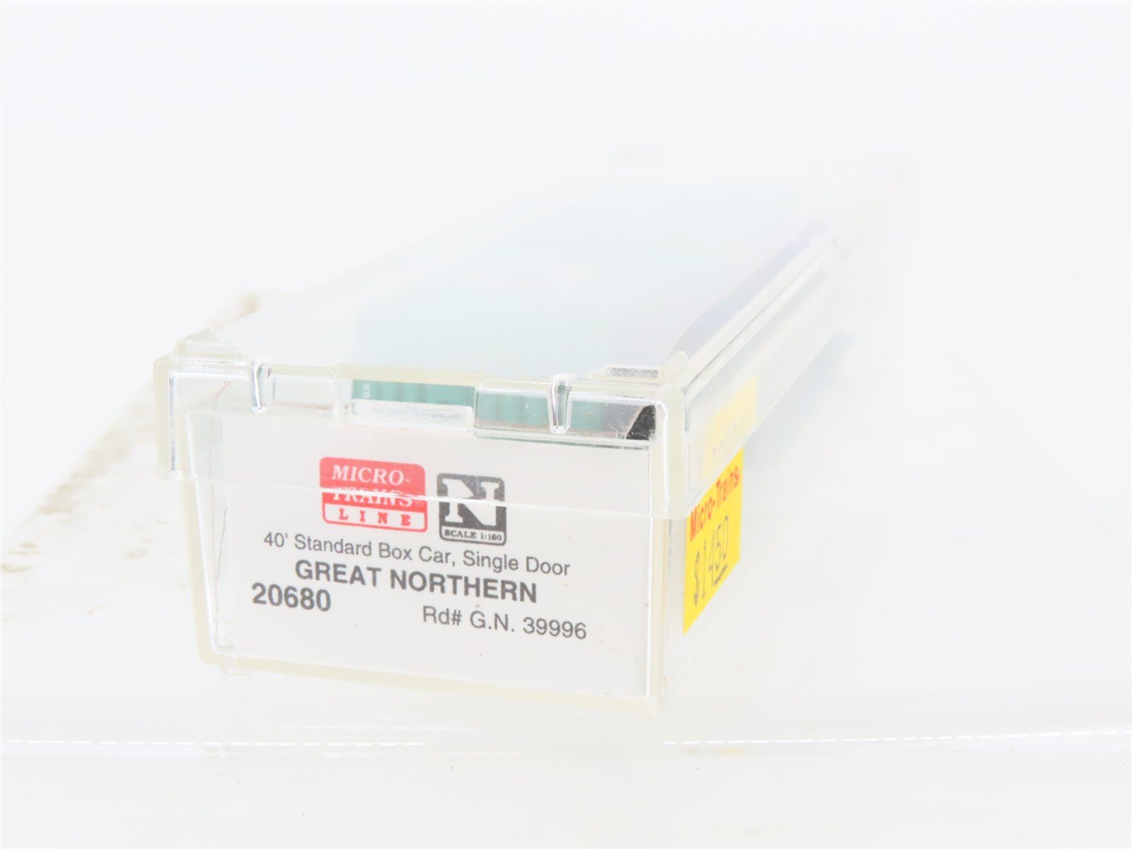 N Scale Micro-Trains MTL 20680 GN Great Northern 40' Single Door Box Car #39996