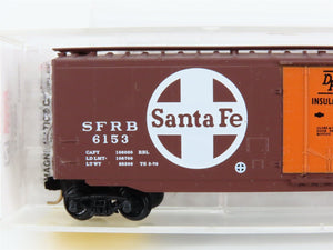N Scale Micro-Trains MTL 32050/1 SFRB Santa Fe 50' Plug Door Box Car #6153