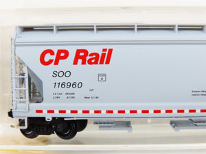 N Scale Micro-Trains MTL 94090 CP Rail / SOO Line 3-Bay Covered Hopper #116960