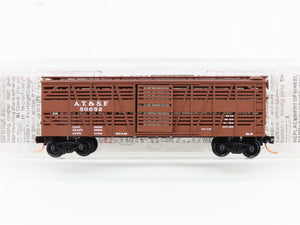 N Scale Micro-Trains MTL 35080 ATSF Santa Fe 40' Despatch Stock Car #50652
