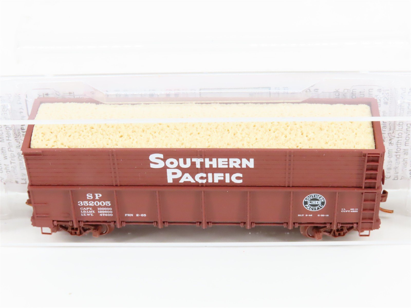 N Micro-Trains MTL 08400021 SP Southern Pacific 40' Woodchip Gondola #352005