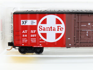 N Scale Micro-Trains MTL 27270 ATSF Santa Fe 50' Plug Door Box Car #56227