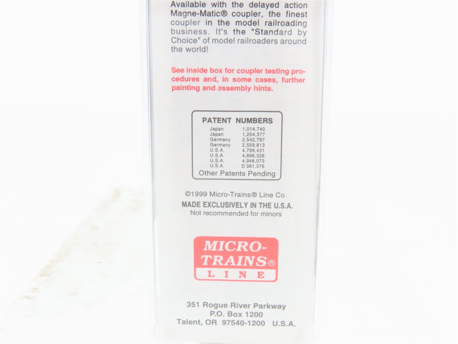 N Scale Micro-Trains MTL 27270 ATSF Santa Fe 50' Plug Door Box Car #56227
