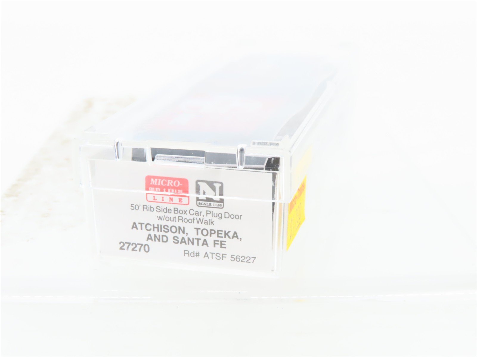 N Scale Micro-Trains MTL 27270 ATSF Santa Fe 50' Plug Door Box Car #56227