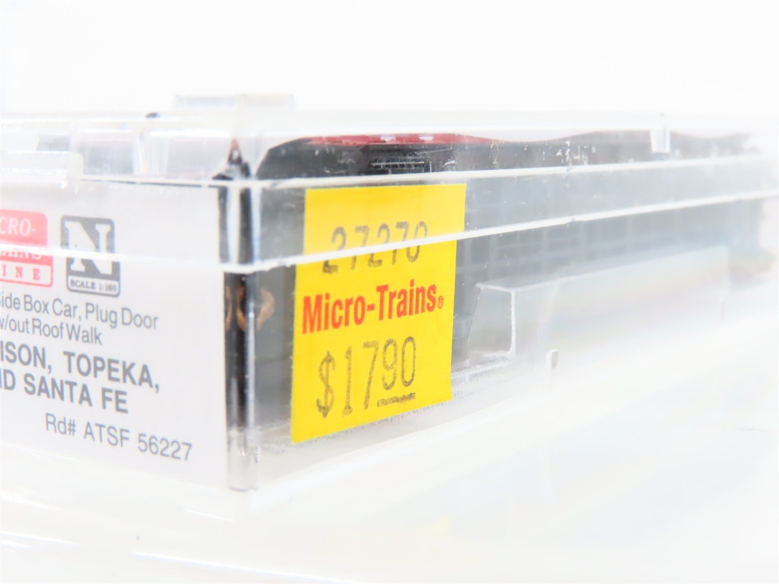 N Scale Micro-Trains MTL 27270 ATSF Santa Fe 50' Plug Door Box Car #56227
