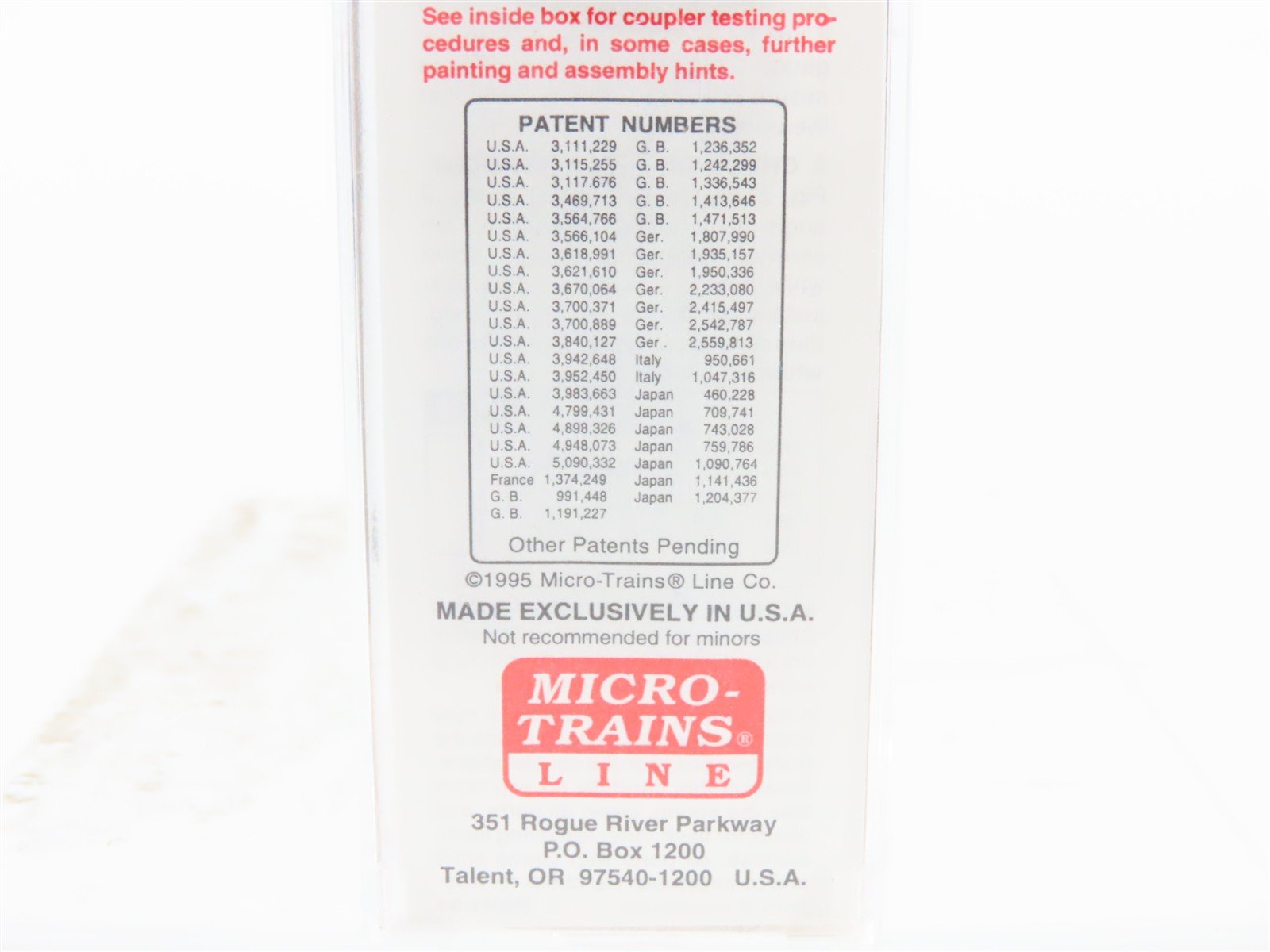 N Scale Micro-Trains MTL 23230 UP Union Pacific Challenger 40' Box Car #9149