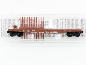 N Scale Micro-Trains MTL 45060 D&RGW Rio Grande Railroad 50' Flat Car #23019