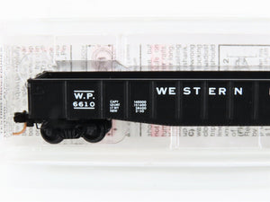 N Scale Micro-Trains MTL 46050 WP Western Pacific Railroad 50' Gondola #6610