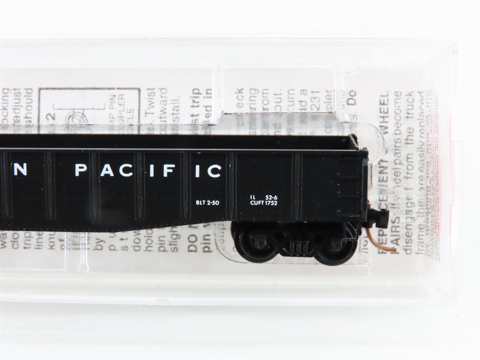N Scale Micro-Trains MTL 46050 WP Western Pacific Railroad 50' Gondola #6610