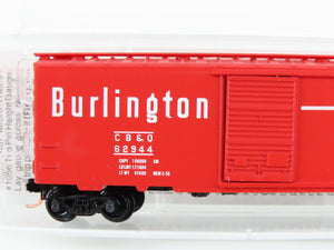 N Micro-Trains MTL 20170 CB&Q Burlington Route 40' Single Door Box Car #62944