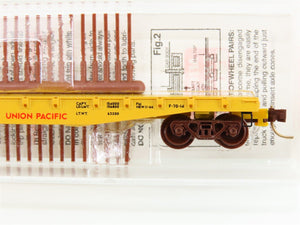 N Scale Micro-Trains MTL 45070 UP Union Pacific Railroad 50' Flat Car #58527
