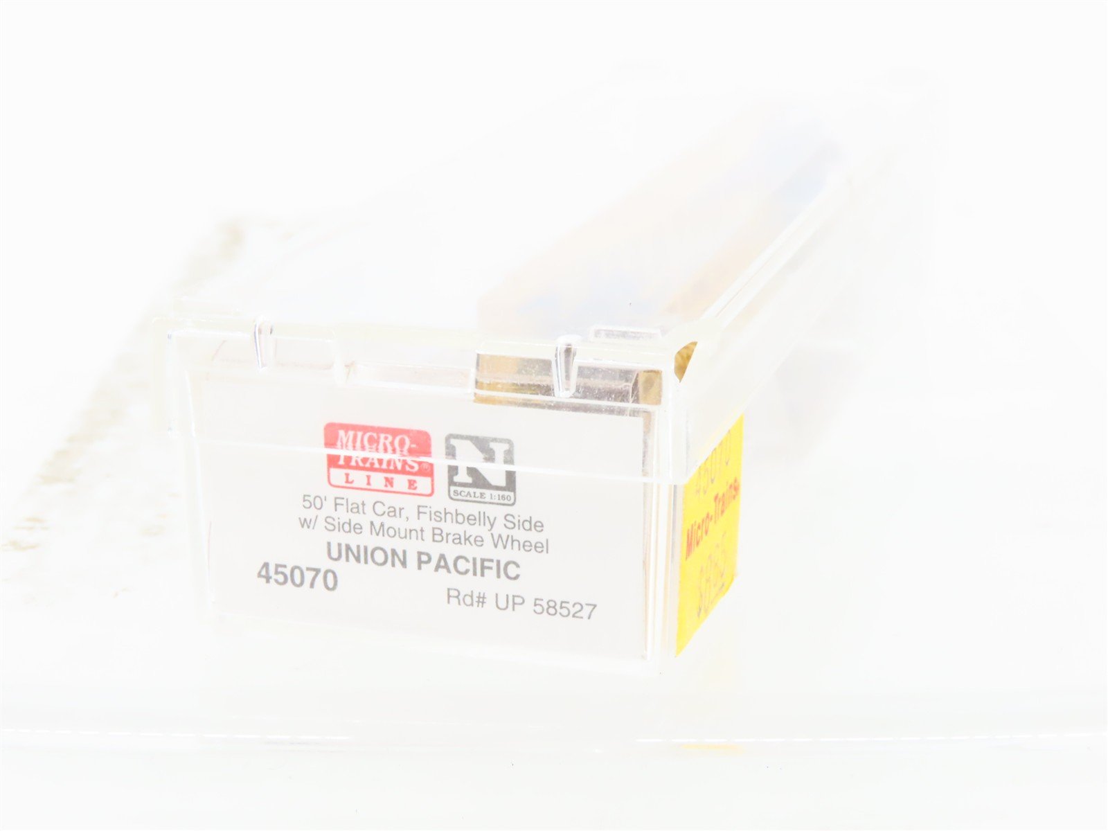 N Scale Micro-Trains MTL 45070 UP Union Pacific Railroad 50' Flat Car #58527