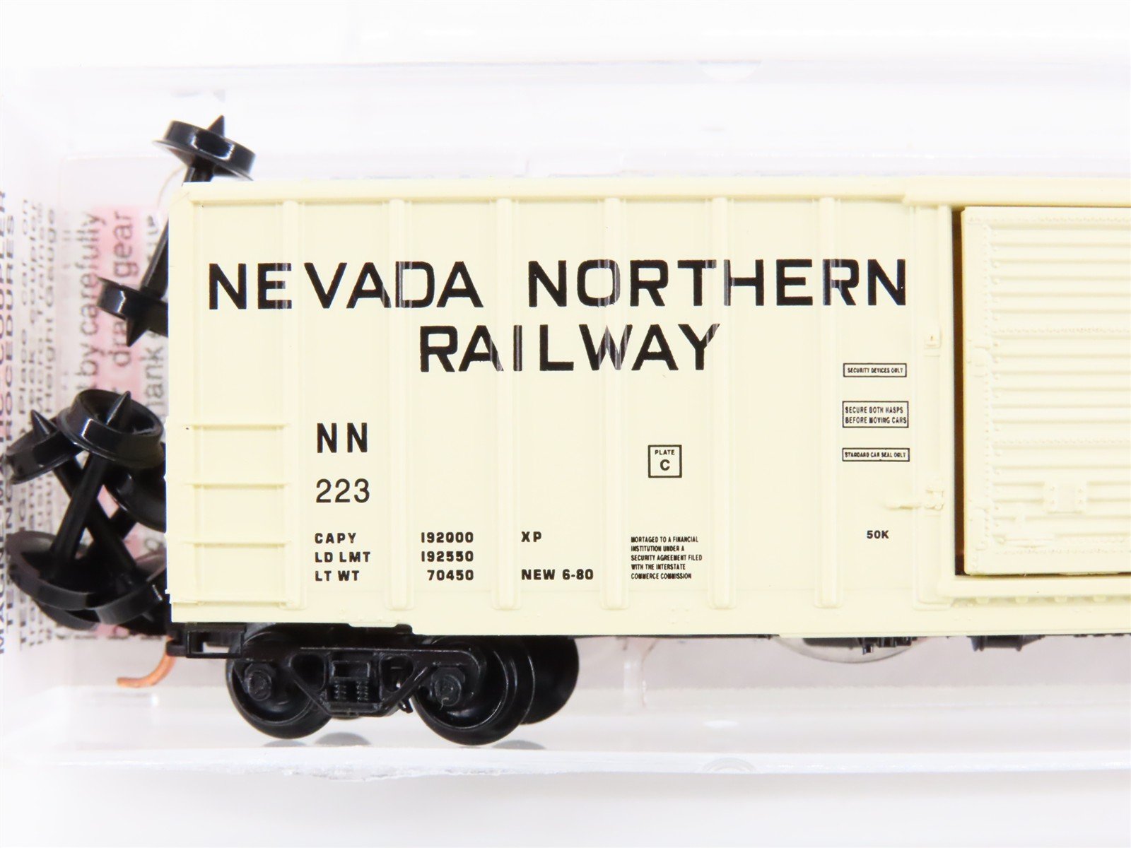 N Scale Micro-Trains MTL 25510 NN Nevada Northern 50' Single Door Box Car #223