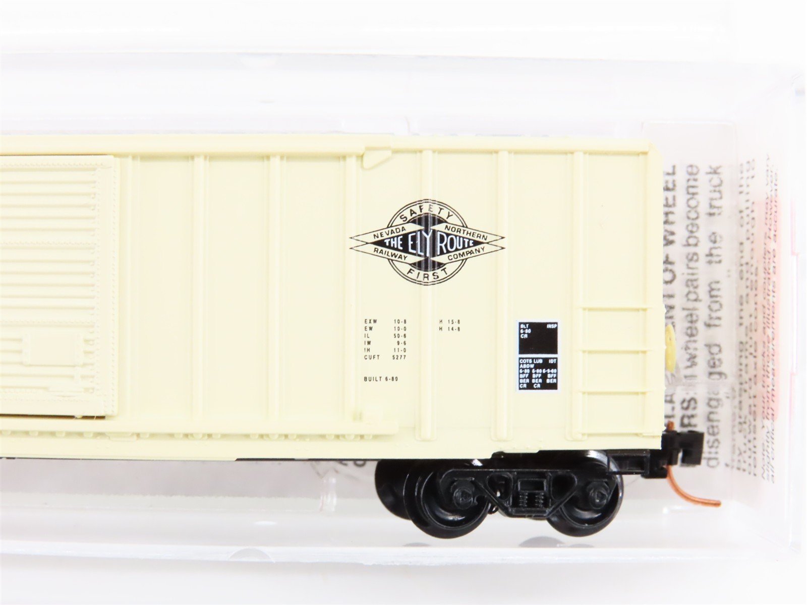 N Scale Micro-Trains MTL 25510 NN Nevada Northern 50' Single Door Box Car #223