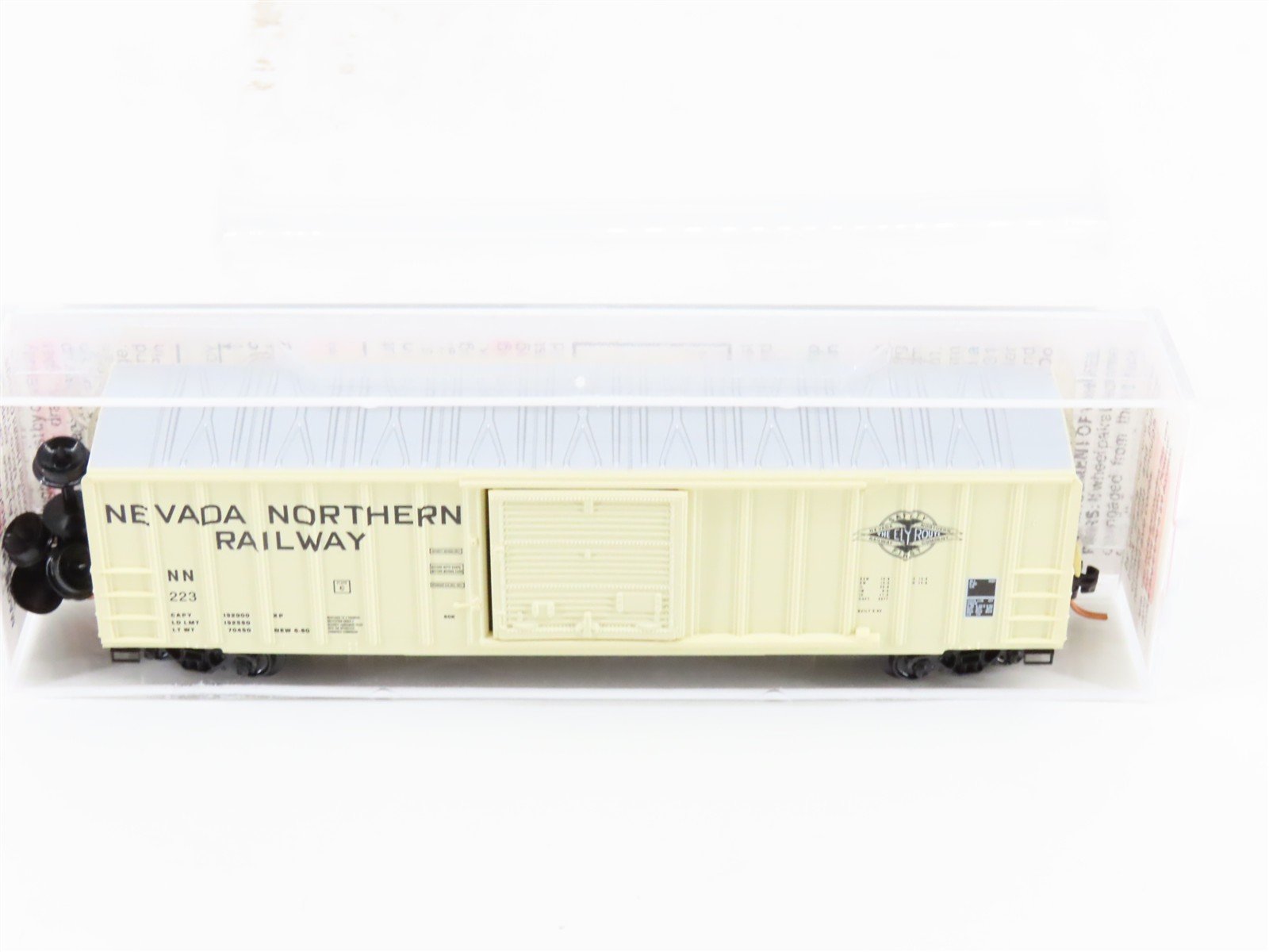 N Scale Micro-Trains MTL 25510 NN Nevada Northern 50' Single Door Box Car #223