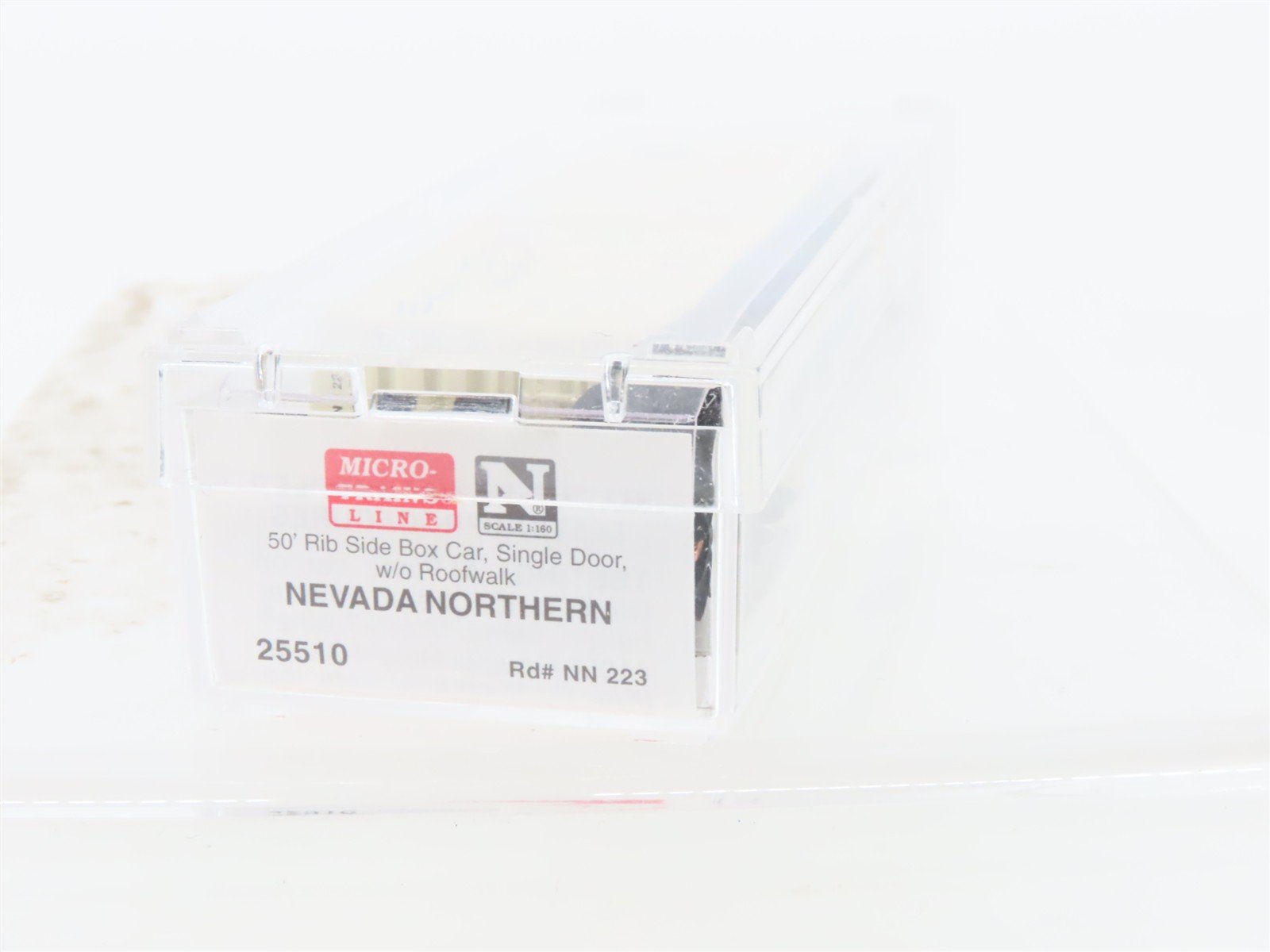 N Scale Micro-Trains MTL 25510 NN Nevada Northern 50' Single Door Box Car #223