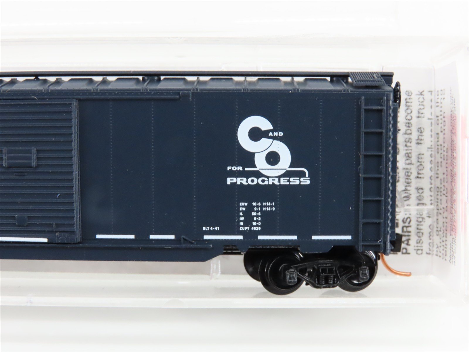 N Scale Micro-Trains MTL 78070 C&O Chesapeake & Ohio 50' Box Car #272175