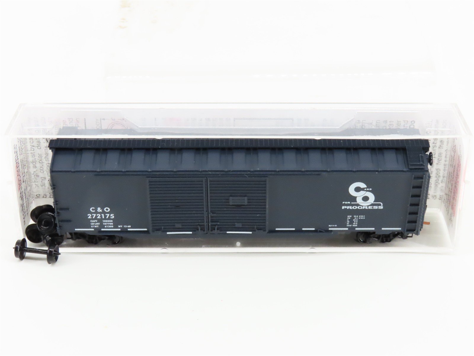 N Scale Micro-Trains MTL 78070 C&O Chesapeake & Ohio 50' Box Car #272175