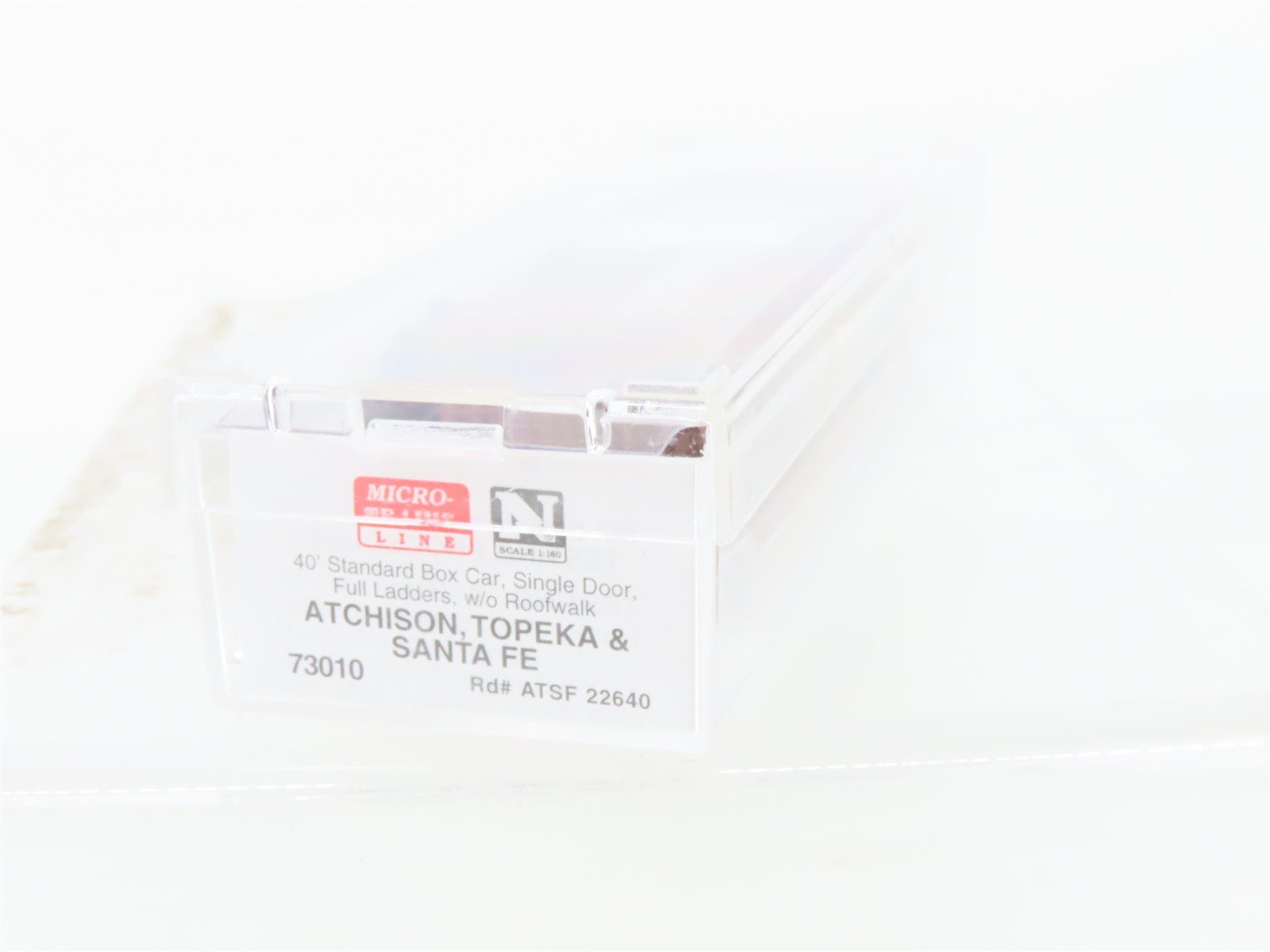 N Scale Micro-Trains MTL 73010 ATSF Santa Fe 40' Single Door Box Car #22640