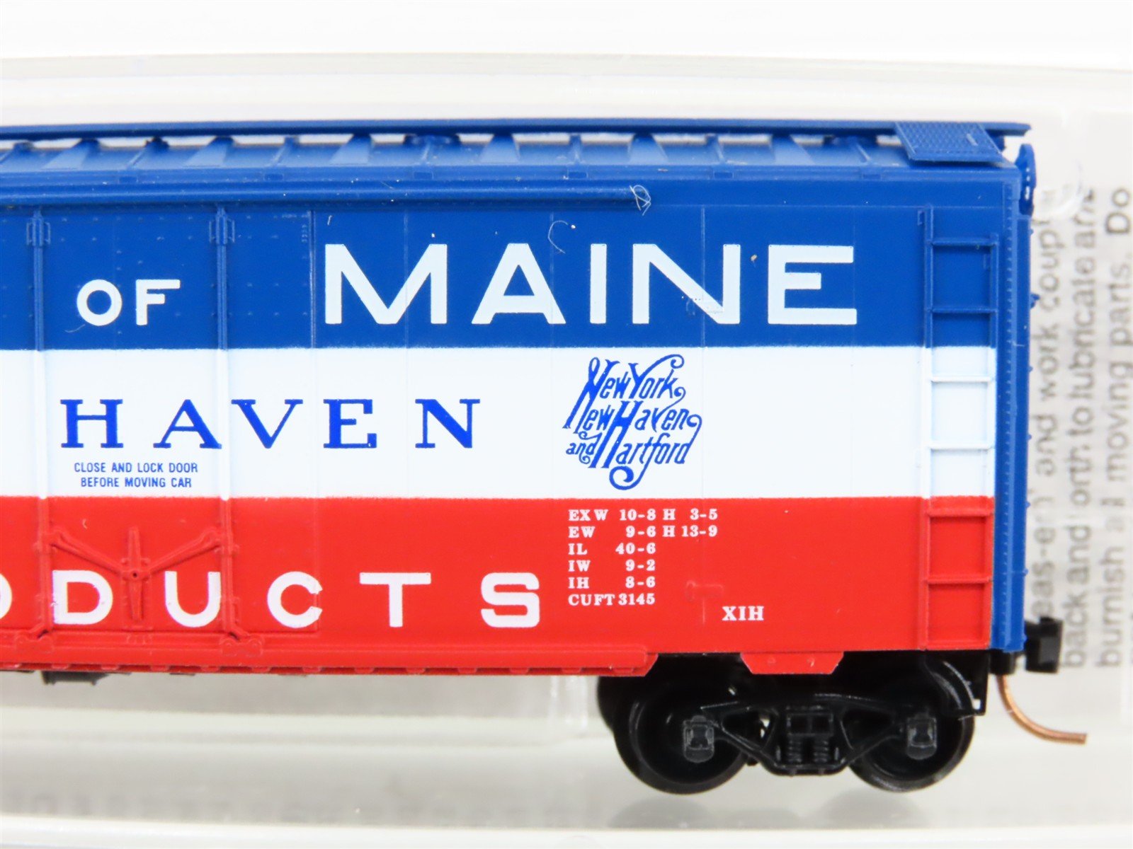 N Scale Micro-Trains MTL 21160 NH New Haven 40' Plug Door Box Car #45007