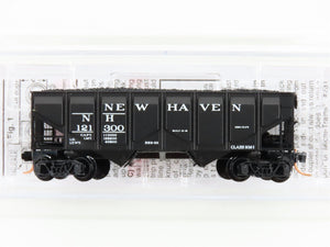N Scale Micro-Trains MTL 08500030 NH New Haven 33' 2-Bay Open Hopper #121300