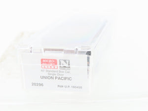 N Scale Micro-Trains MTL 20296 UP Union Pacific 40' Single Door Box Car #193450