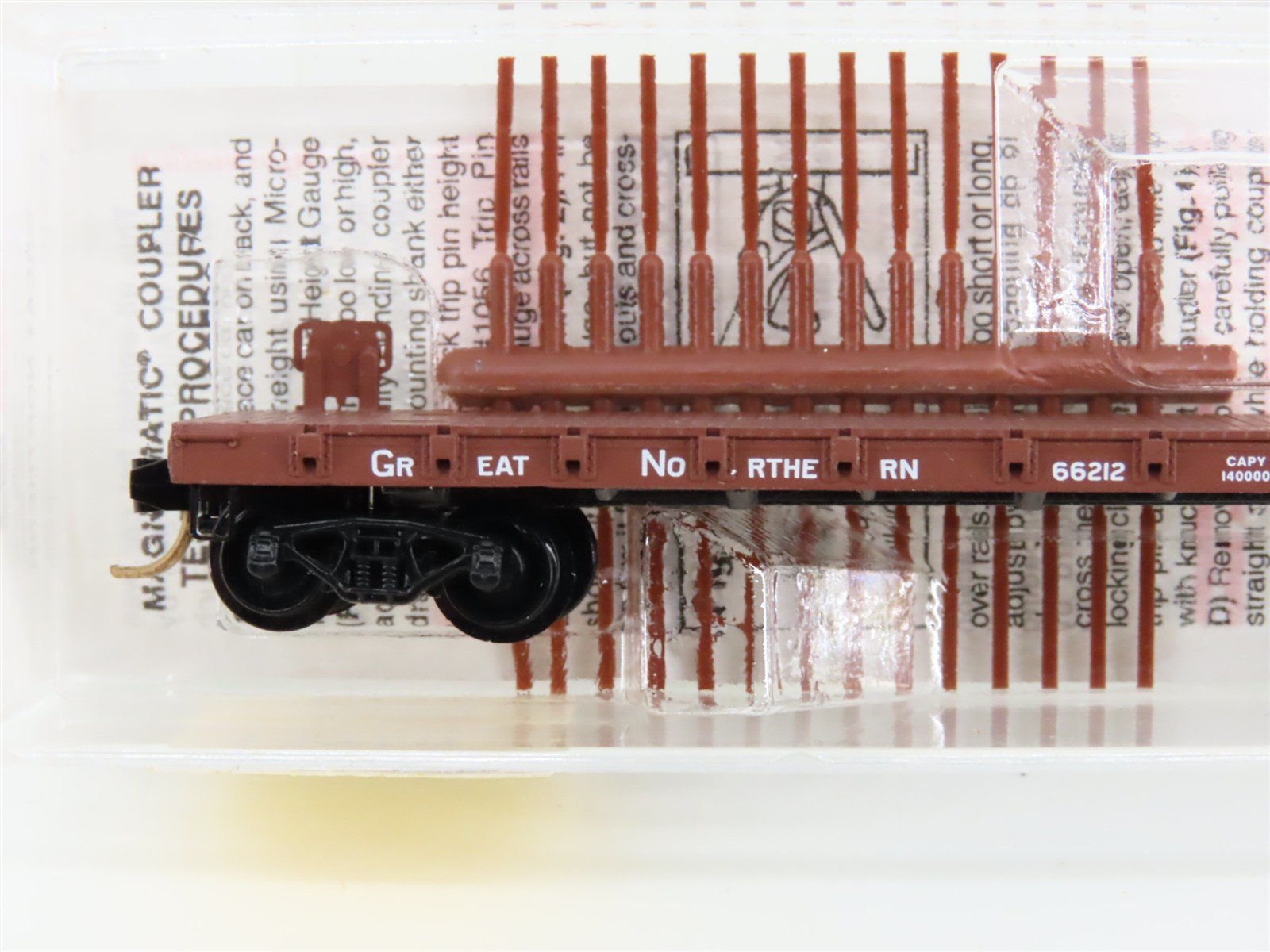 N Scale Micro-Trains MTL 44010 GN Great Northern Railway 50' Flat Car #66212