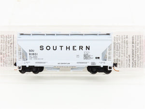 N Scale Micro-Trains MTL 92120 SOU Southern Railway 2-Bay Covered Hopper #91801