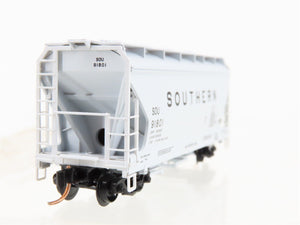 N Scale Micro-Trains MTL 92120 SOU Southern Railway 2-Bay Covered Hopper #91801