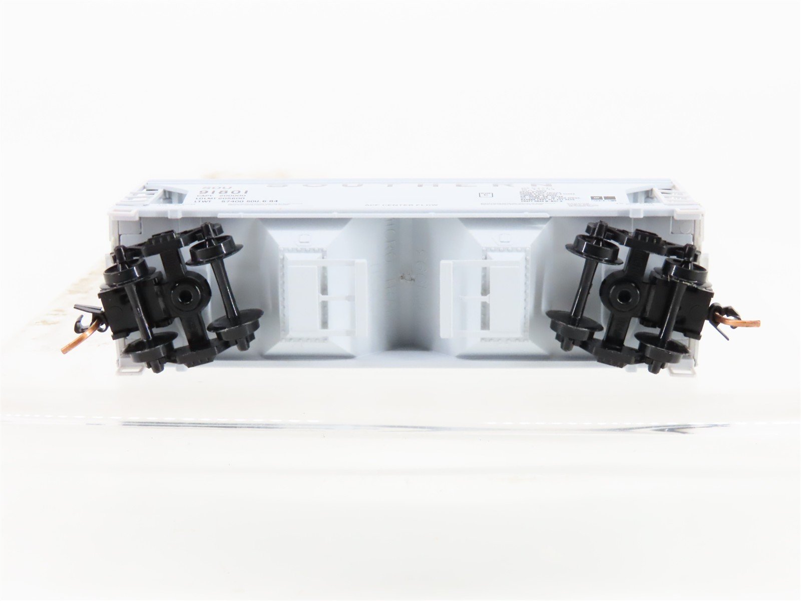 N Scale Micro-Trains MTL 92120 SOU Southern Railway 2-Bay Covered Hopper #91801