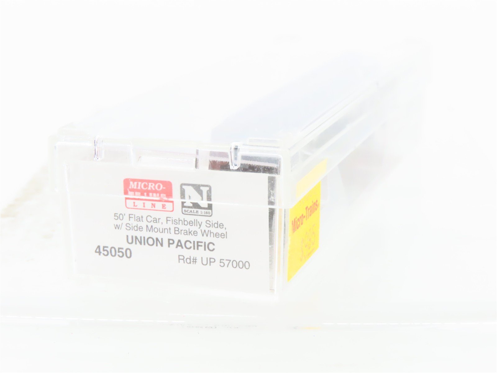 N Scale Micro-Trains MTL 45050 UP Union Pacific Railroad 50' Flat Car #57000