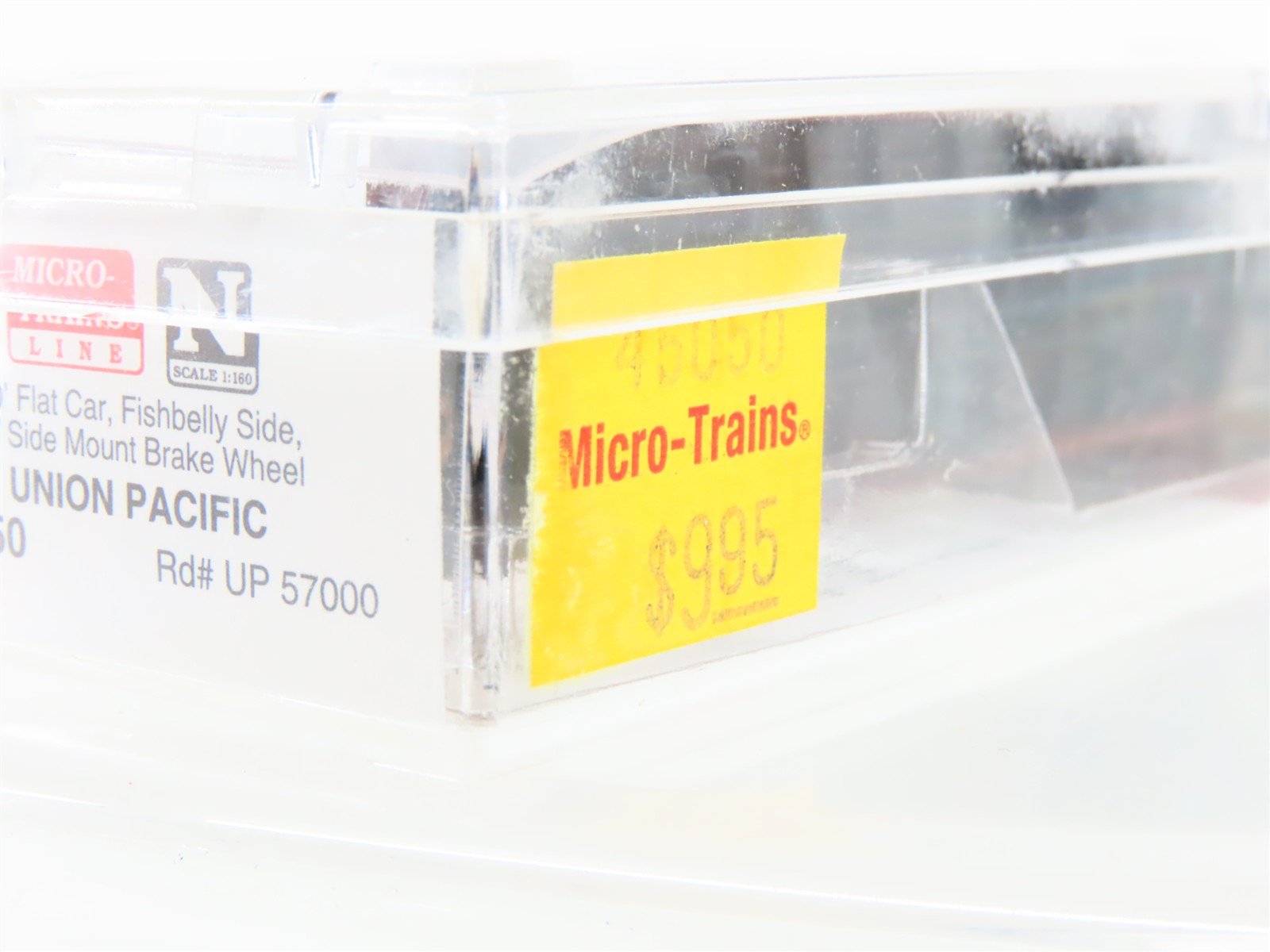 N Scale Micro-Trains MTL 45050 UP Union Pacific Railroad 50' Flat Car #57000