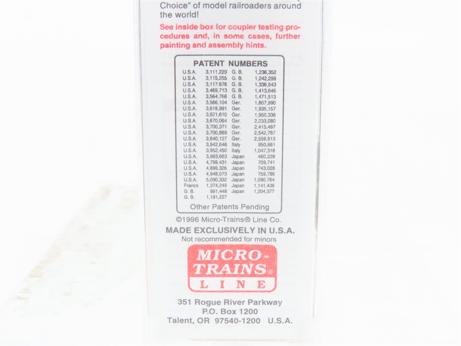 N Scale Micro-Trains MTL 35090 D&RGW Rio Grande 40' Despatch Stock Car #36419