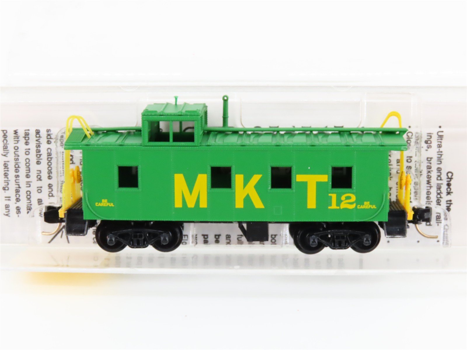 N Scale Micro-Trains MTL 100040 MKT Missouri Kansas Texas 36' Caboose #12