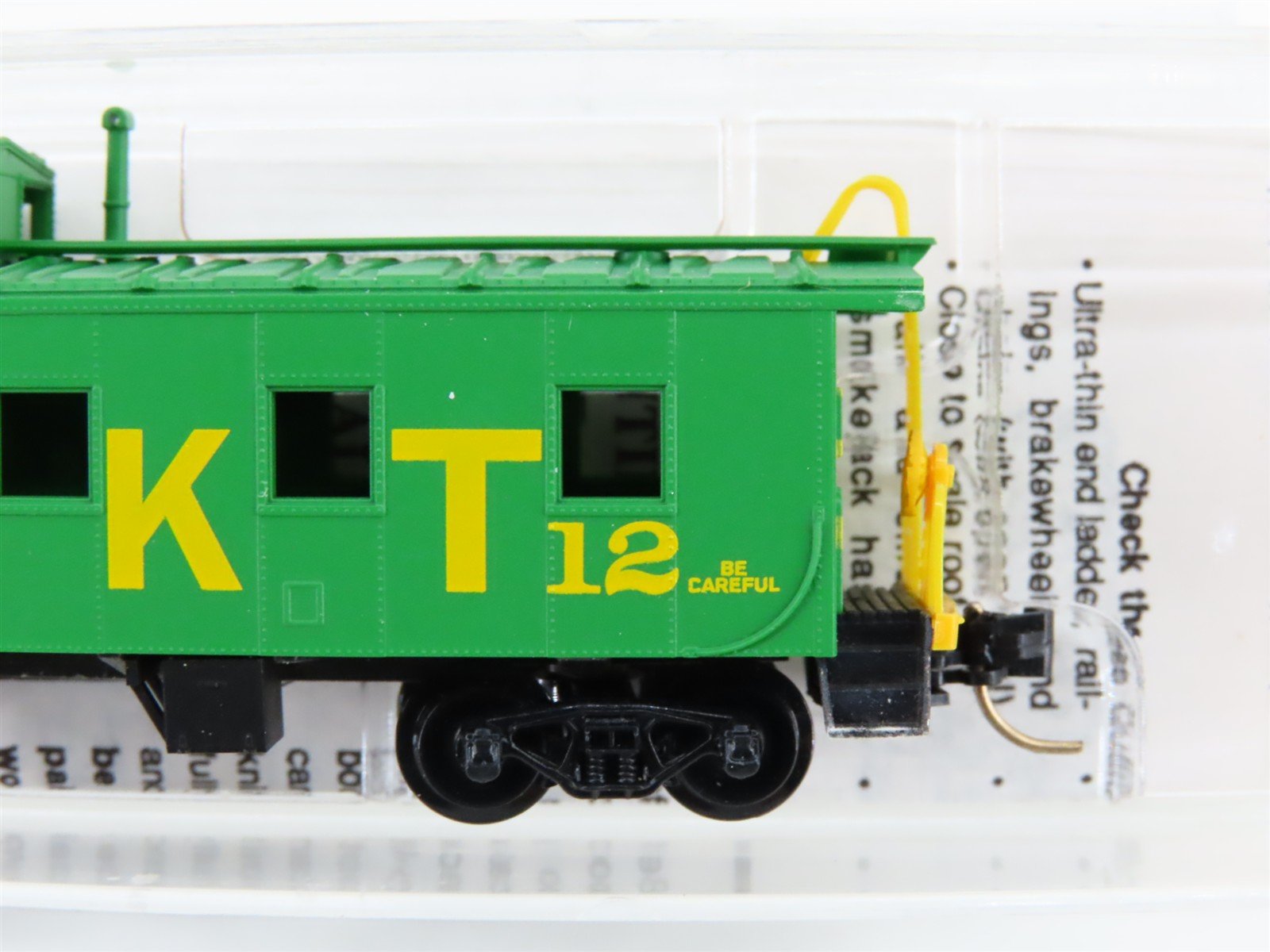 N Scale Micro-Trains MTL 100040 MKT Missouri Kansas Texas 36' Caboose #12