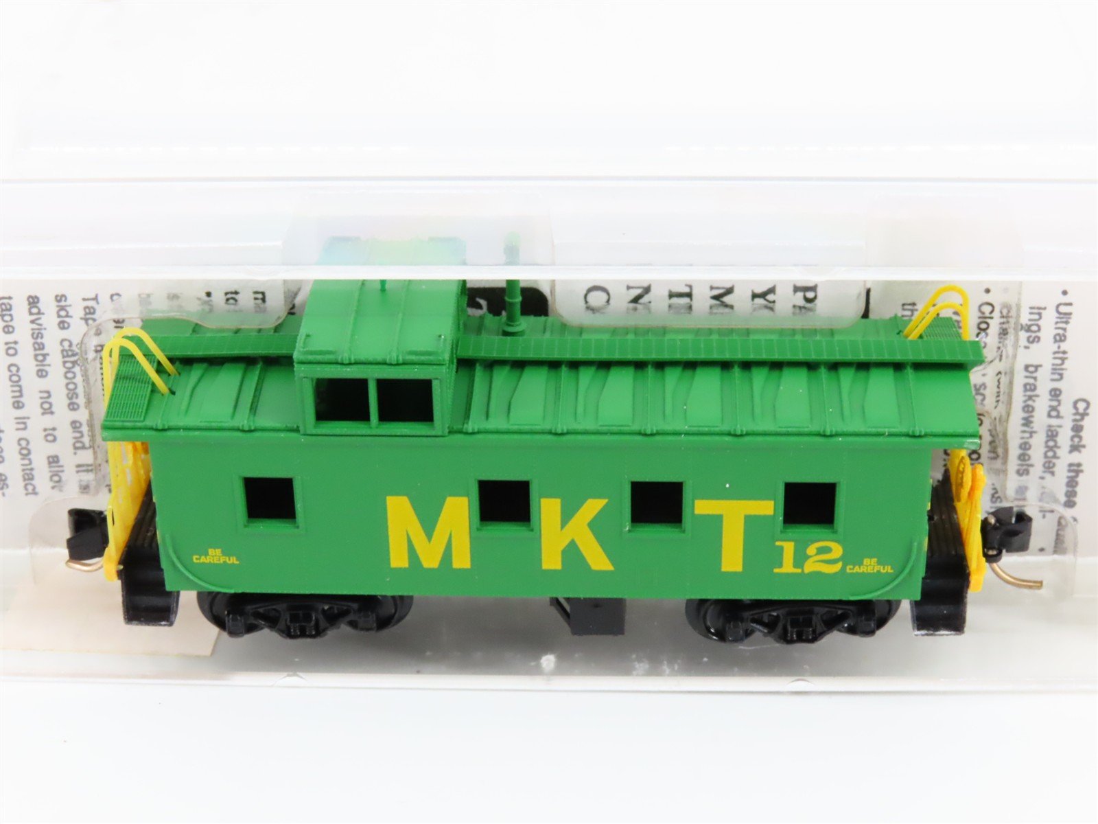 N Scale Micro-Trains MTL 100040 MKT Missouri Kansas Texas 36' Caboose #12