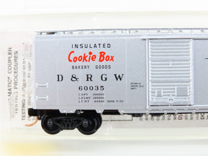N Scale Micro-Trains MTL 20110 D&RGW Rio Grande 40' Cookie Box Car #60035