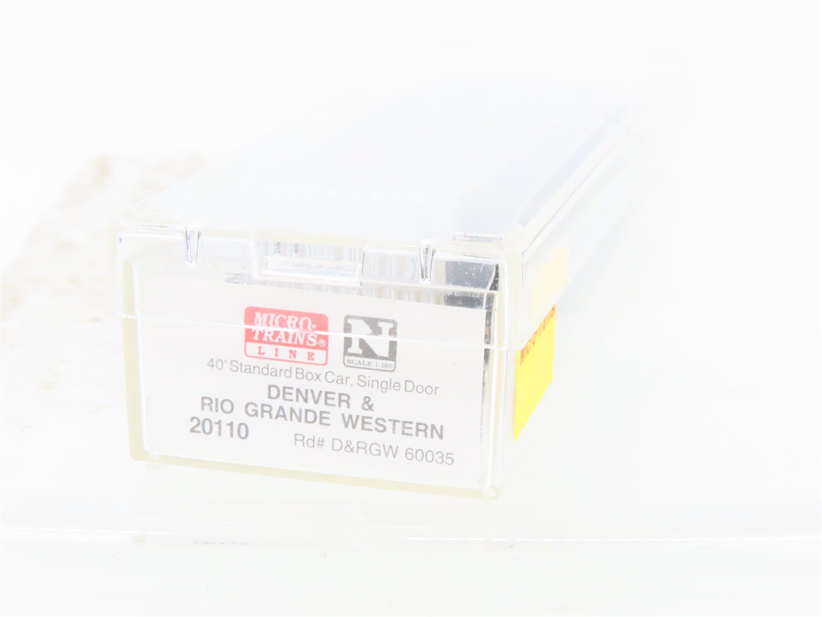 N Scale Micro-Trains MTL 20110 D&RGW Rio Grande 40' Cookie Box Car #60035